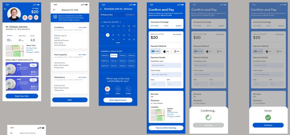 Anthem Link application screen 5